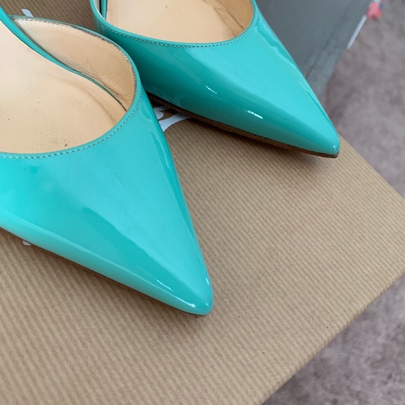 Christian Louboutin Iriza patent teal - Picture 5 of 7